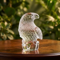 Trophée Sportif Personnalisé en Cristal K9 Gravé au Laser, Figurine en Verre Transparent, Récompense pour la Direction d'Entreprise, Vente Directe Usine
