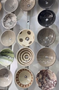 Lavabo in Marmo Arabescato <span class=keywords><strong>Mossa</strong></span> |   Lavabo da Bagno in Marmo Naturale - Product Image 4