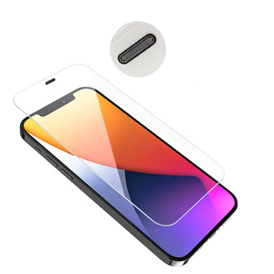 3D transparent pour <span class=keywords><strong>iPhone</strong></span> 14 13 Pro max/<span class=keywords><strong>12</strong></span> <span class=keywords><strong>Mini</strong></span> verre trempé anti-poussière couverture complète haute usine d'alumine en gros - Product Image 1