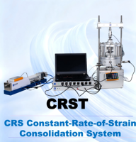 Sistema de Consolidación por Deformación a Carga Constante KTL CRST, Odometer de Suelo, Laboratorio Geotécnico, Investigación Universitaria
