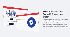 GAOKE Écran tactile LED HD 4K de 55 à 98 pouces, moniteur LCD sculpté en Chine, prix du téléviseur, panneau plat interactif tout-en-un - Product Image 5