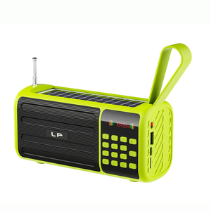 LP-V87 năng lượng mặt trời bảng điều chỉnh sạc mới đến xách tay Stereo Bass loa siêu trầm không dây BT Loa FM Radio woofer LED hiển thị Loa - Product Image 2