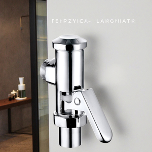 Chrome mạ Brass <span class=keywords><strong>push</strong></span> <span class=keywords><strong>button</strong></span> tuôn ra van Châu Âu loại nhà vệ sinh phụ kiện với pháp loại thiết kế - Product Image 2