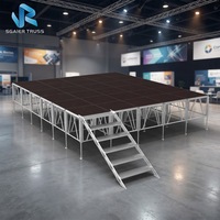 Scène d'assemblage en aluminium, plateforme de scène, scène de mariage, petite scène de concert – Fournisseur direct usine