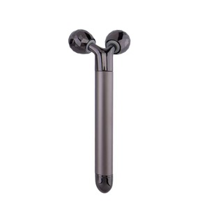 قضيب التجميل والطاقة مدلك الوجه <span class=keywords><strong>24K</strong></span> الذهبي مدلك الوجه الهزاز أداة شد الوجه الكهربائية 3D الأسطوانة - Product Image 2