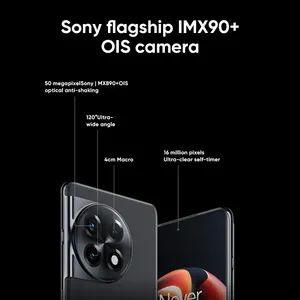 สมาร์ทโฟน <span class=keywords><strong>OnePlus</strong></span> 11 5G รุ่น <span class=keywords><strong>12GB</strong></span>+<span class=keywords><strong>256GB</strong></span> หน้าจอ AMOLED 120Hz โปรเซสเซอร์ Octa Core ระบบปฏิบัติการ Android 12 แบตเตอรี่ 4000-4999mAh รองรับการชาร์จเร็ว 60-69W - Product Image 5