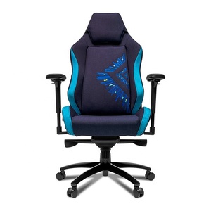 <span class=keywords><strong>Chaise</strong></span> de jeu ergonomique de haute qualité en tissu bleu foncé, <span class=keywords><strong>chaise</strong></span> de jeu <span class=keywords><strong>pour</strong></span> ordinateur, <span class=keywords><strong>chaise</strong></span> de jeu <span class=keywords><strong>pour</strong></span> jeux vidéo, grande et haute, <span class=keywords><strong>pour</strong></span> les joueurs exigeants - Product Image 2