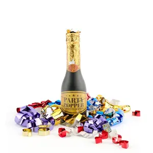 Biologisch Afbreekbare Mini Party Popper Bruiloft Viering Fles Vorm Confetti Kanon