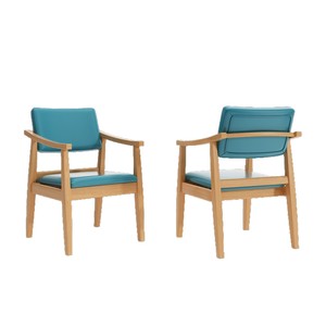 Tables et chaises en bois massif, mobilier adapté aux personnes âgées pour les cantines et salles d'activités, design durable - Product Image 4