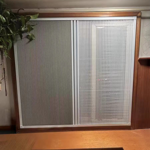 Factory Pleated Insect <b>Screen</b> <b>Door</b>/Window with Sunshade Mosquito Net Blackout Cellular Honeycomb Furniture Hardware Black Color - Product Image 4