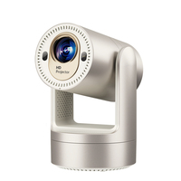Mini Proyector Portátil Inteligente Recargable de 200 Lúmenes con Batería Integrada, 4 Horas de Reproducción, 720P, Android, WiFi, BT, Proyector 4K