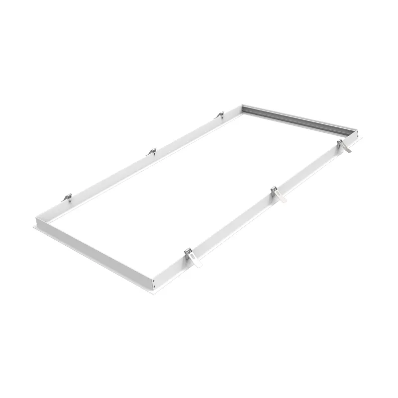 white color US standard 2x2 2x4 1x4 LED panel recessed ceiling kit for led panels