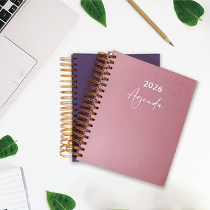 2026 2027 personalizzato Personalizada libro dell'agenda del pianificatore a spirale - Product Image 6