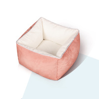 Fabricant chinois de lits pour animaux de compagnie, produits personnalisables, lit pour animaux de compagnie, nid douillet, confortable, antidérapant, moelleux, pour chiens et chats, lavable en machine