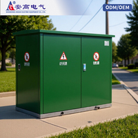 ANGAO OEM ODM YBW 10kV 0.4kV Poste de transformateur compact préfabriqué en conteneur pour système micro-réseau insulaire