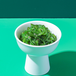 Gaishi OEM/ODM Alga marina congelada y sazonada de Undaria Pinnatifida, ensalada de algas Chuka Hiyashi Goma Wakame Stem - Product Image 3