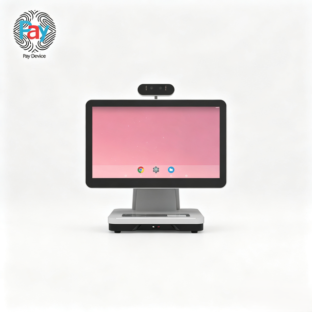 15.6 Inch Android All-in-One POS Terminal with 4G NFC QR Code Scanner Built-in Thermal Printer Touch Screen  Cash Register