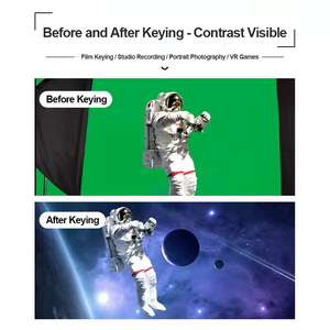 2*3m 3*5m 3*6m Latar Belakang Greenscreen untuk Fotografi Kain Latar Foto Latar Belakang Pemotretan Siaran Langsung Video Youtube - Product Image 5