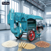 Décortiqueuse de grains vibrante combinée pour maïs, riz, soja, orge, millet