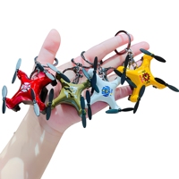 Porte-clés Mini Drone, Breloque de Sac Quadricoptère 3D, Pendentif Avion Coloré pour Amateurs de Technologie – Vente en Gros