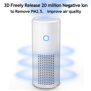 Portable Car Air Purifier With Hepa And Activated Carbon Filter For Smoke Dust Removal 10 Sqm Or Less - Product Image 3