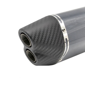 Silencieux d'échappement de moto à vendre Silencieux d'échappement à double ventilation <span class=keywords><strong>CBR125</strong></span> CB600 Z750 - Product Image 4
