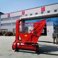 Machine de recyclage de la paille agricole Yongyi, série 4JQH, fonction intégrée de hachage et de collecte, récolteuse de tiges de maïs, de blé et de riz