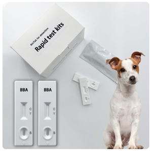 Bandelettes de test Babesia Canis (BAB) pour chiens, Or Colloïdal, Kit de test canin en plastique écologique, CN All Seasons Water Games - Product Image 1