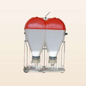 Hengyin Nuevo Alimentador Automático para Cerdos, Húmedo y Seco, Plástico+Acero, Blanco, 50KG, 1 Año de Garantía, Larga Duración, China - Product Image 2