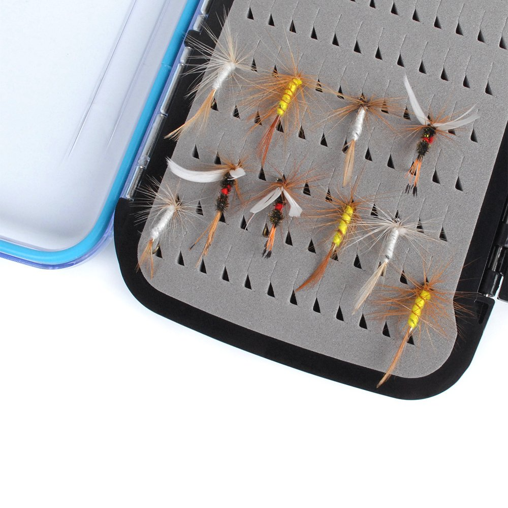 Wetfly Slim 74 Waterproof Fly Box | Yellow/Navy/Mountain Sky | Silicone Wetfly Slim 74 Waterproof Fly Box | Yellow/Navy/Mountain Sky | Silicone