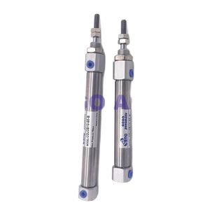 Nuevos microcilindros de acero inoxidable aire <span class=keywords><strong>CDJ</strong></span> CDJ2B10 doble efecto varilla única doble horquilla banda montaje cilindro neumático - Product Image 3