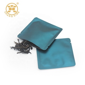 ถุงชาอลูมิเนียมฟอยล์ทรงสี่เหลี่ยมแบบปิดผนึก 3 ด้าน ขนาดเล็ก เป็นมิตรกับสิ่งแวดล้อม สำหรับบรรจุชา  แบบซองชาแฟนซี - Product Image 2