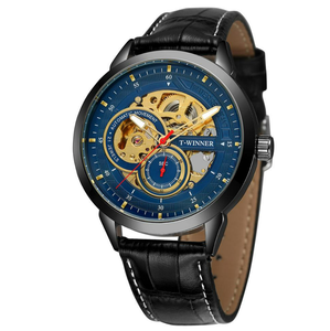 Relojes de pulsera clásicos de moda para hombres, estudiantes y niños, con punteros mecánicos, de la marca DFG19, para promoción de ventas al por mayor en oficinas y negocios. - Product Image 2