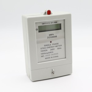 มิเตอร์วัดพลังงานไฟฟ้าเฟสเดียว Dds8688 10A 240V 50Hz สำหรับใช้ในบ้าน - Product Image 2