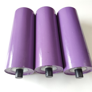 Özelleştirilmiş verimli ve güvenilir üst sürtünme Troughing eğitim avara rulo karbon çelik taşıma silindiri - Product Image 3