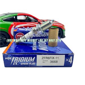 批发原装正品日本制造NGK铱IX火花塞3668 ZFR6FIX-11阿里巴巴认证本田雅阁<span class=keywords><strong>2</strong></span>.0l K20卖家 - Product Image 1