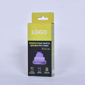 Bolsas de Plástico para Excremento de Perro, Personalizadas, Ecológicas, 100% Naturales, Biodegradables, Desechables, de Lujo, con Diseño de Dibujos Animados, Totalmente Compostables - Product Image 1