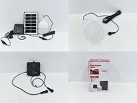 Bombillas Solares de 3w, 6w y 15w para el Hogar, Luces Solares Recargables para Jardín, 2025