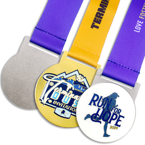 Profession elle benutzer definierte Goldmedaille Sport Metall medaille benutzer definierte Zink legierung und Aluminium benutzer definierte Medaillen platten - Product Image 5