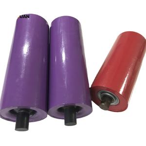 Fabrika kaynağı konveyör bant konik makaralı avara madencilik ekipmanları parçaları çelik boru taşıyıcı kemer dönüş silindiri kılavuz rulo - Product Image 3