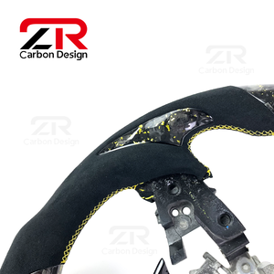 Volant en fibre de carbone forgé pour Honda Accord 10ème génération 10.5 Gen ODYSSEY CL9 CR9 2018 2019 2020 2021 2022 2023 - Product Image 3