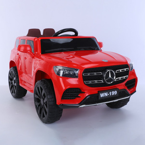 Voiture électrique à quatre roues télécommandée pour enfants Mercedes-Benz <span class=keywords><strong>GLC</strong></span>, carrosserie en plastique, <span class=keywords><strong>rechargeable</strong></span>, sièges pour enfants de 0 à 12 ans - Product Image 6
