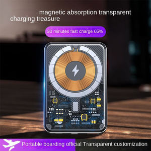 Banco de carga rápida Pd 20W para <span class=keywords><strong>iPhone</strong></span> 13 12 Pro Max 10000mAh 5000mAh <span class=keywords><strong>Mini</strong></span> Slim Portable 15W <span class=keywords><strong>Características</strong></span> de carga magnética inalámbrica - Product Image 6