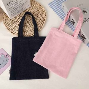 Sac en toile de coton pur avec logo personnalisé, sac en toile vierge pour patchs DIY, sac à main pratique - Product Image 1