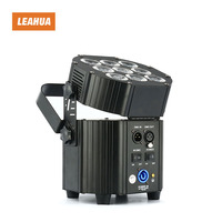 Bühnenlicht LED Par 9*10W Wiederaufladbare Uplights Kabellose DMX-Batterie RGBWA+UV 6in1 9x10W LED-Akku für Partys