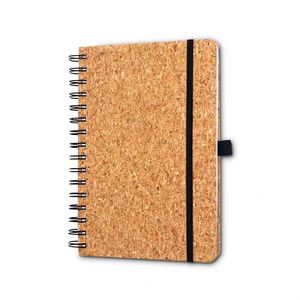 Libreta Ecológica A5 con Anillas Espirales, Cubierta de Corcho, Bolígrafo, Papelería Personalizada para Oficina y Negocios, Venta al Por Mayor - Product Image 1