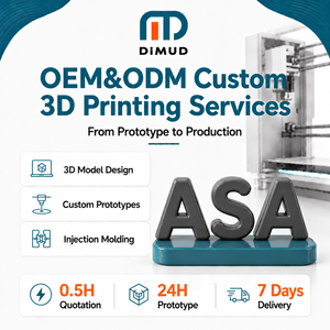 Impresión 3D FDM ASA, Fabricación de Carcasas para Equipos Industriales, Piezas Resistentes para Exteriores, Exteriores Automotrices Estables a los Rayos UV, Prototipos - Product Image 1