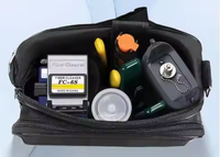 Kit d'outils FTTH pour fibre optique, Ciseaux KEVLAR, Brosse de soufflage, Dénudeur de fibre optique CFS-2, Sac à outils