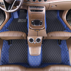 Alfombrillas de Coche de Cuero de Doble Color Resistentes a los Arañazos e Impermeables para AMG, Reiz, <span class=keywords><strong>Prado</strong></span>, para Uso Personalizado - Product Image 6
