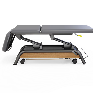 Mesa de tratamiento eléctrica Premium Milton Cabell <span class=keywords><strong>para</strong></span> <span class=keywords><strong>fisioterapia</strong></span>, reposabrazos ajustable, orificio de respiración, sistema de Control sin caminar - Product Image 2